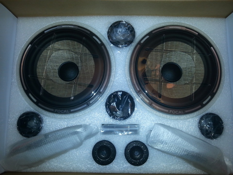 Bocinas FOCAL PS 165 F3E De 3 Vías Expert Linen Evo De 6-1/2 Pulgadas