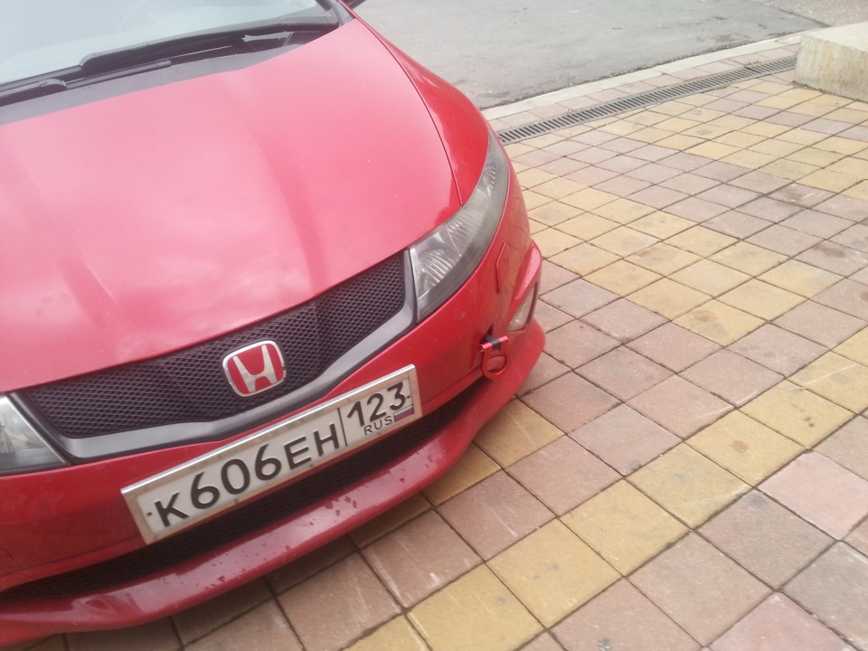 Буксировка honda civic 5d