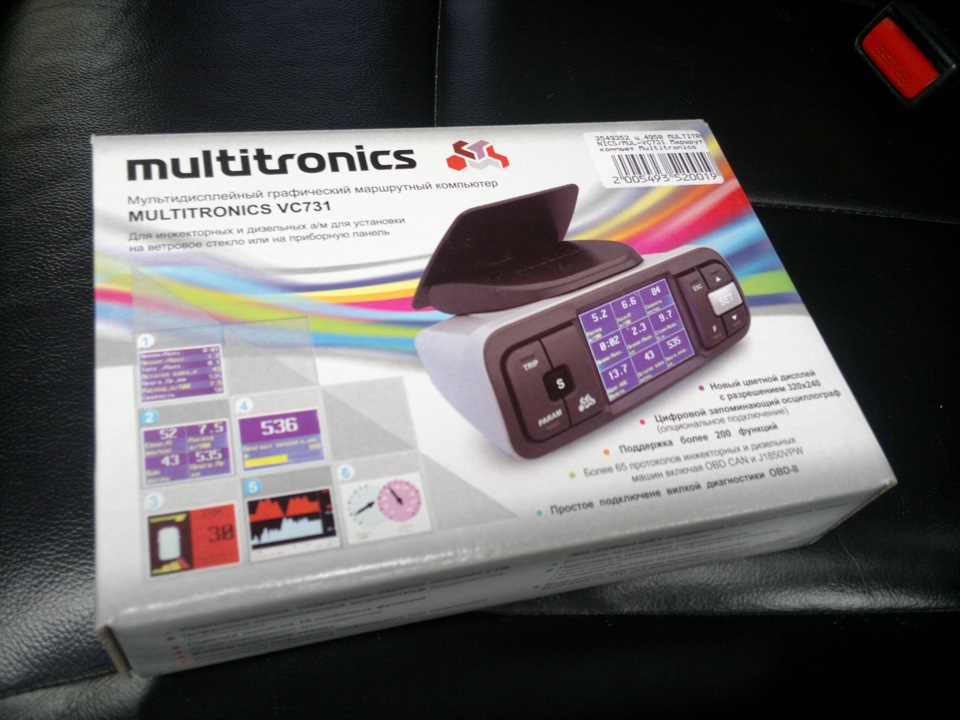 Бортовой компьютер Multitronics VC731 — SsangYong Actyon Sports (1G), 2 ...