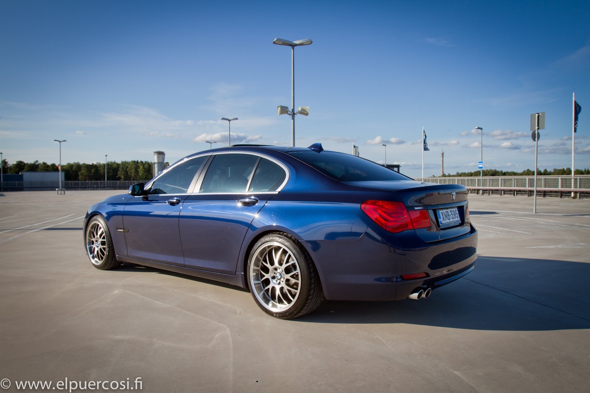 Deep Sea Blue BMW