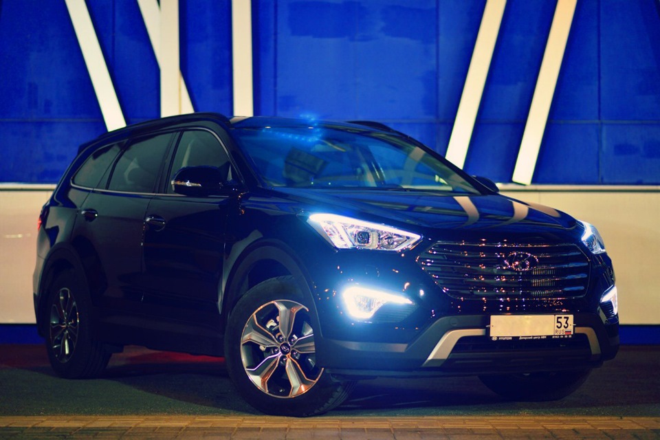 Первый фотосет — Hyundai Grand Santa Fe, 2,2 л., 2014 года | фотография ...
