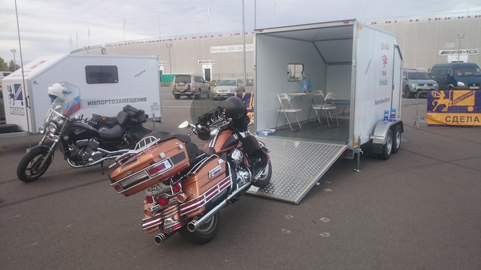 Прицеп для мото — УАЗ 315195 Hunter