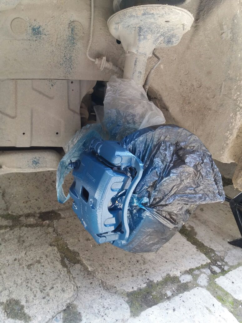 Направляющие суппортов — Hyundai Elantra (3G), 1,6 л, 2008 года ...