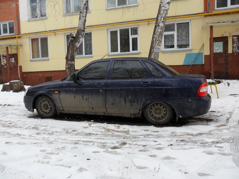 приора седан тонированная