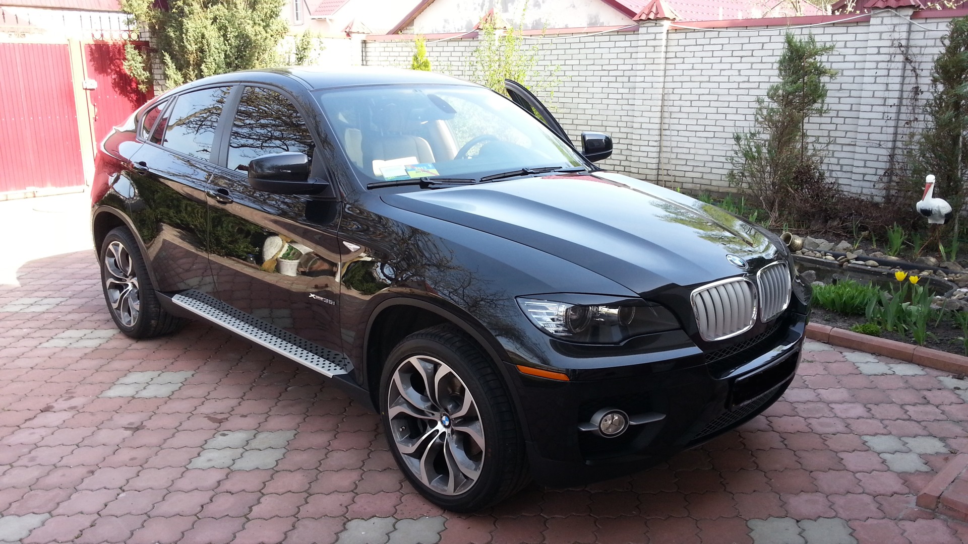 BMW X6 (E71/E72) 3.5 бензиновый 2010 | Черный перламутр на DRIVE2