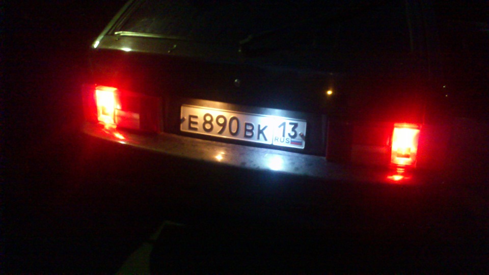 белые лампочки. — Lada 2114, 1,5 л, 2006 года | электроника | DRIVE2