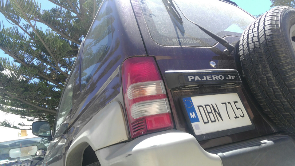 Фото в бортжурнале Mitsubishi Pajero Junior