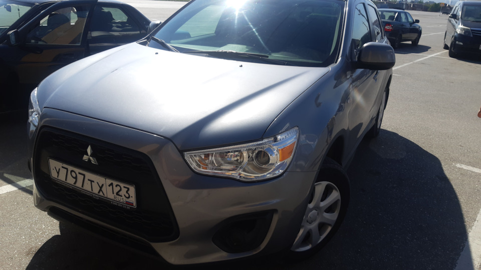 Шторка багажника — Mitsubishi ASX, 1,8 л, 2014 года | просто так | DRIVE2