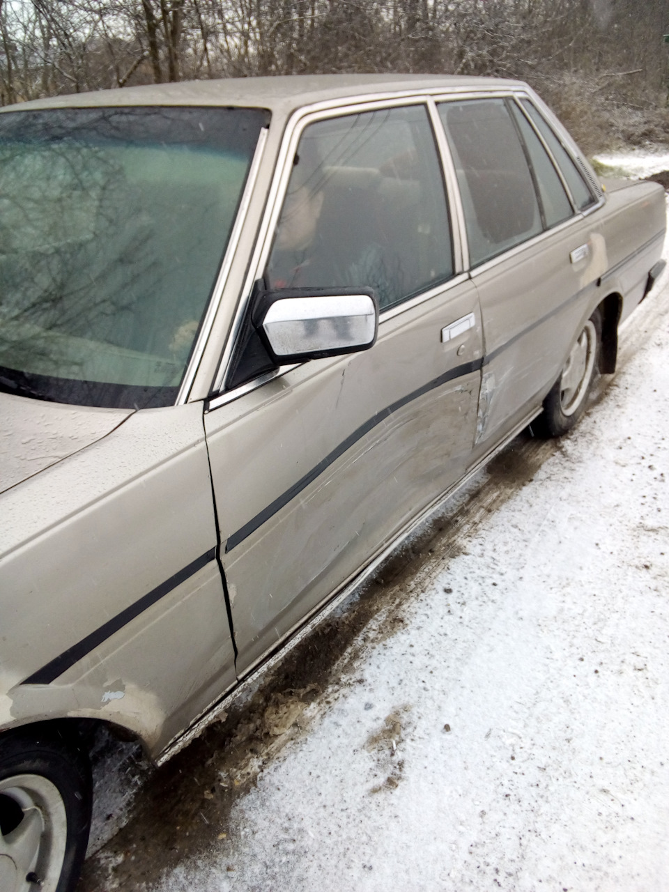 Мою машину ударили в БОК — Toyota Mark II (70), 1,8 л, 1984 года | ДТП |  DRIVE2