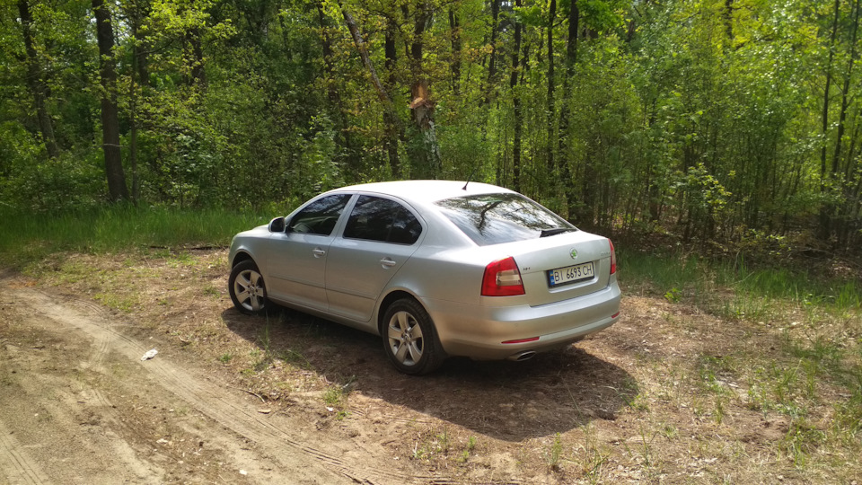 Причина стука в подвеска Шкода Октавия А5 — вывод — Skoda Octavia A5 ...