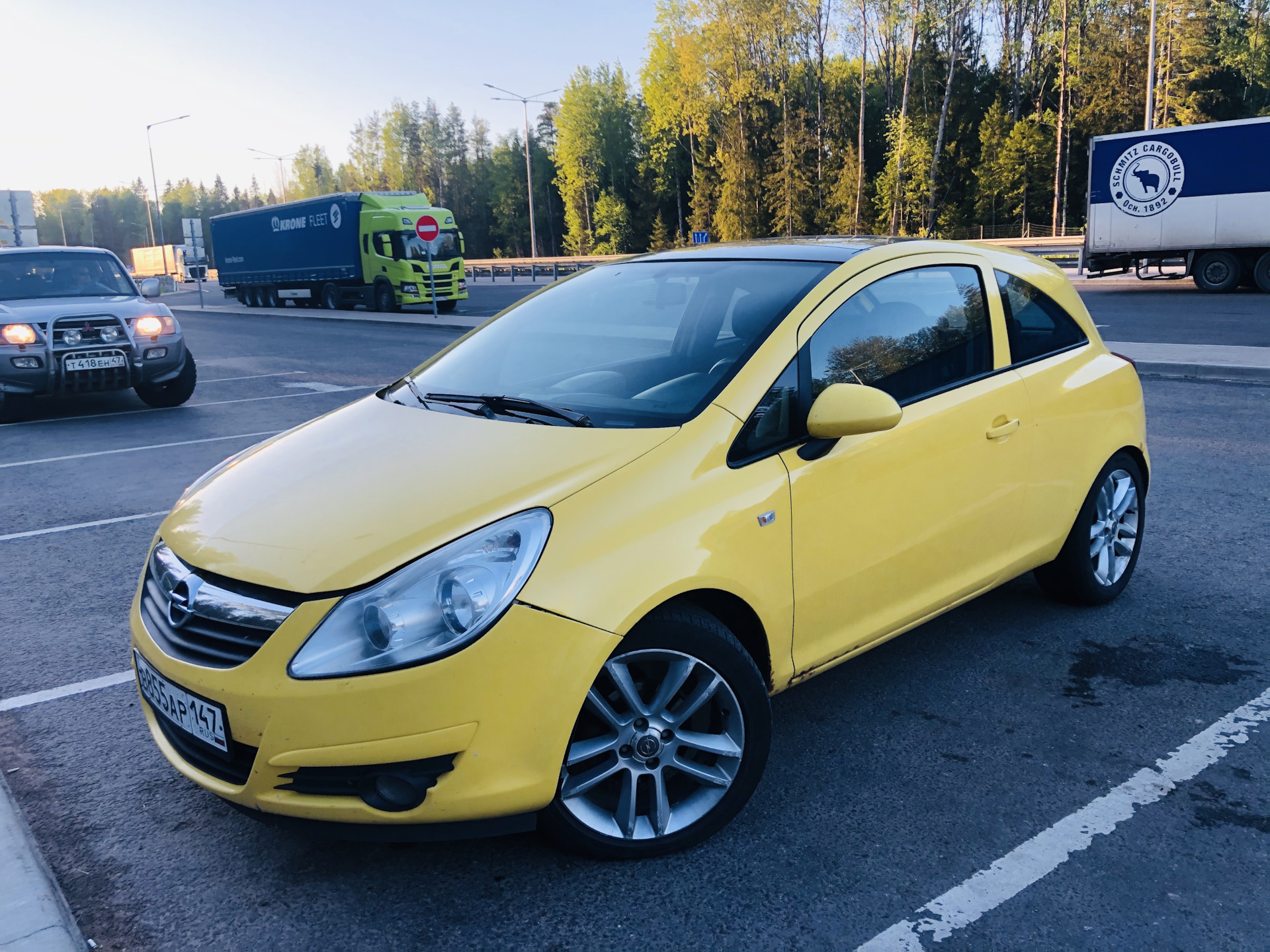 Exterior Taxi Opel Corsa