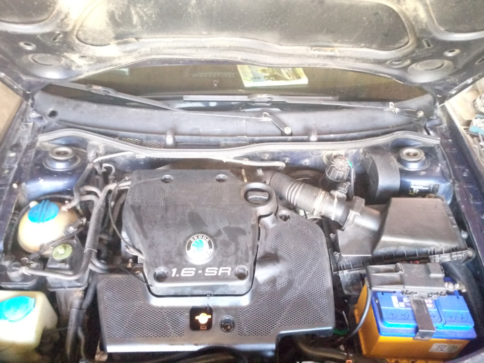 Замер компрессии, замена масла, ремонт решёток стеклоочистителей ...