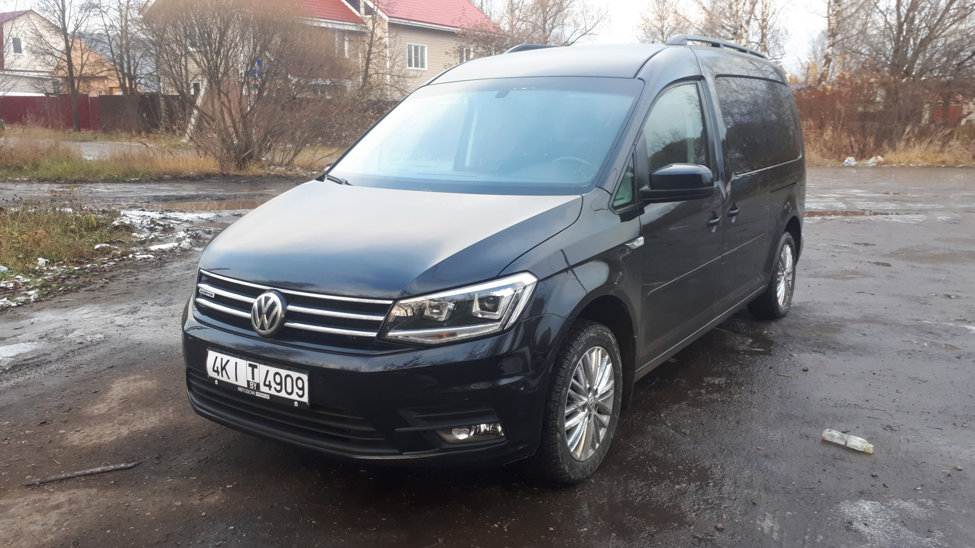 VW Caddy с тонировкой