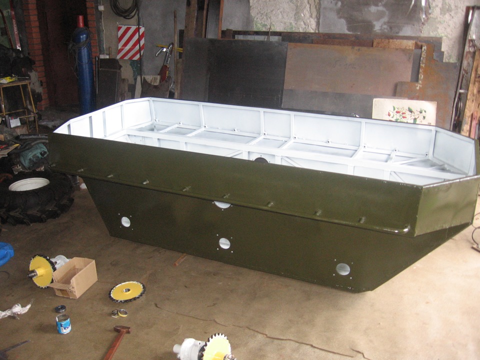 Фото в бортжурнале PTZavr амфибия 6х6