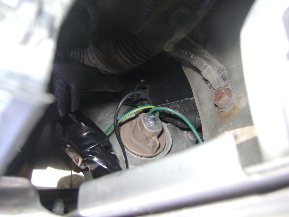 Габариты в поворотниках — Hyundai Accent (2G), 1,5 л, 2007 года ...