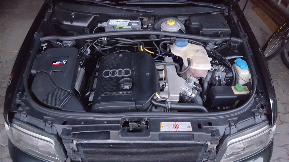 Подкапотное пространство audi a4 b8