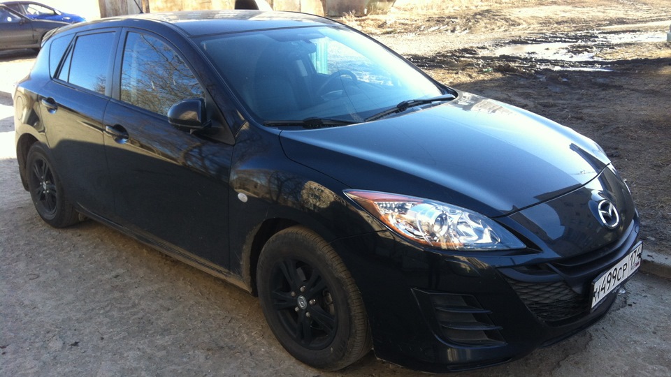 Mazda 3 (2G) BL 1.6 бензиновый 2011 | Black Diamond на DRIVE2