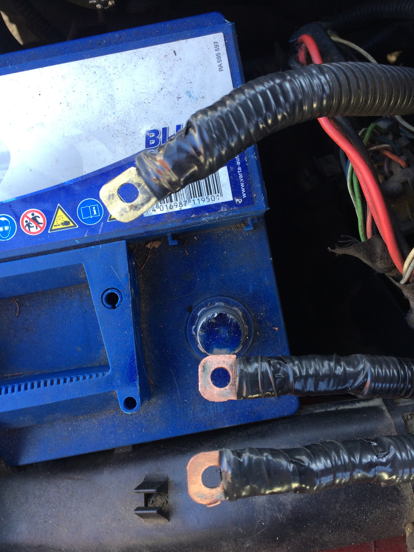 Греется плюсовая клемма. — Alfa Romeo 156, 1,8 л, 1997 года | своими ...