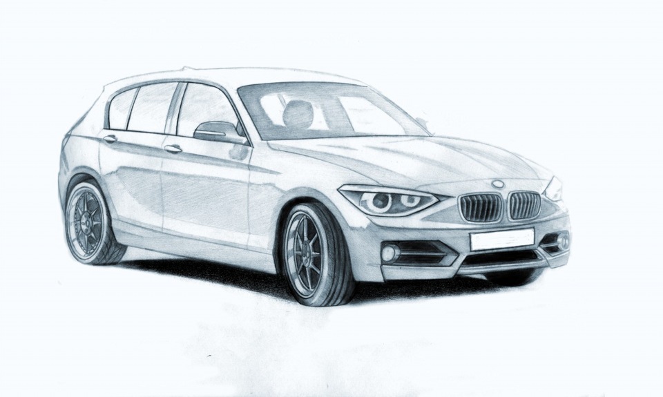 Bmw x7 рисунок