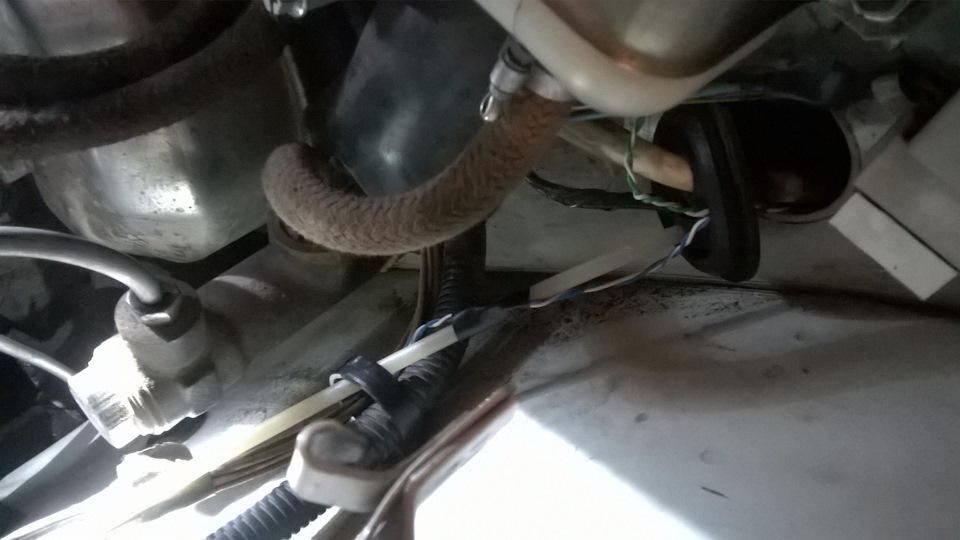 Как подключить датчик температуры масла и датчик давления масла