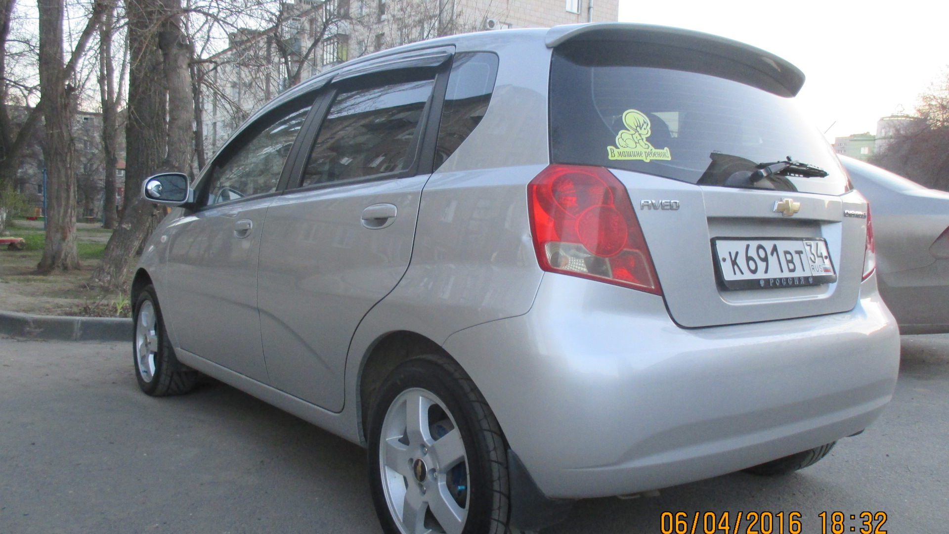 Chevrolet Aveo 5-door (1G) 1.4 гибридный 2006 | Газ-бензин на DRIVE2