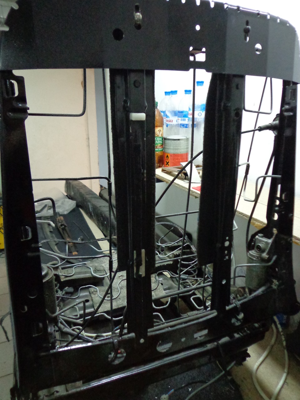 Mercedes A124 — 7. Ремонт блока комфорта, привода пассажирского ...