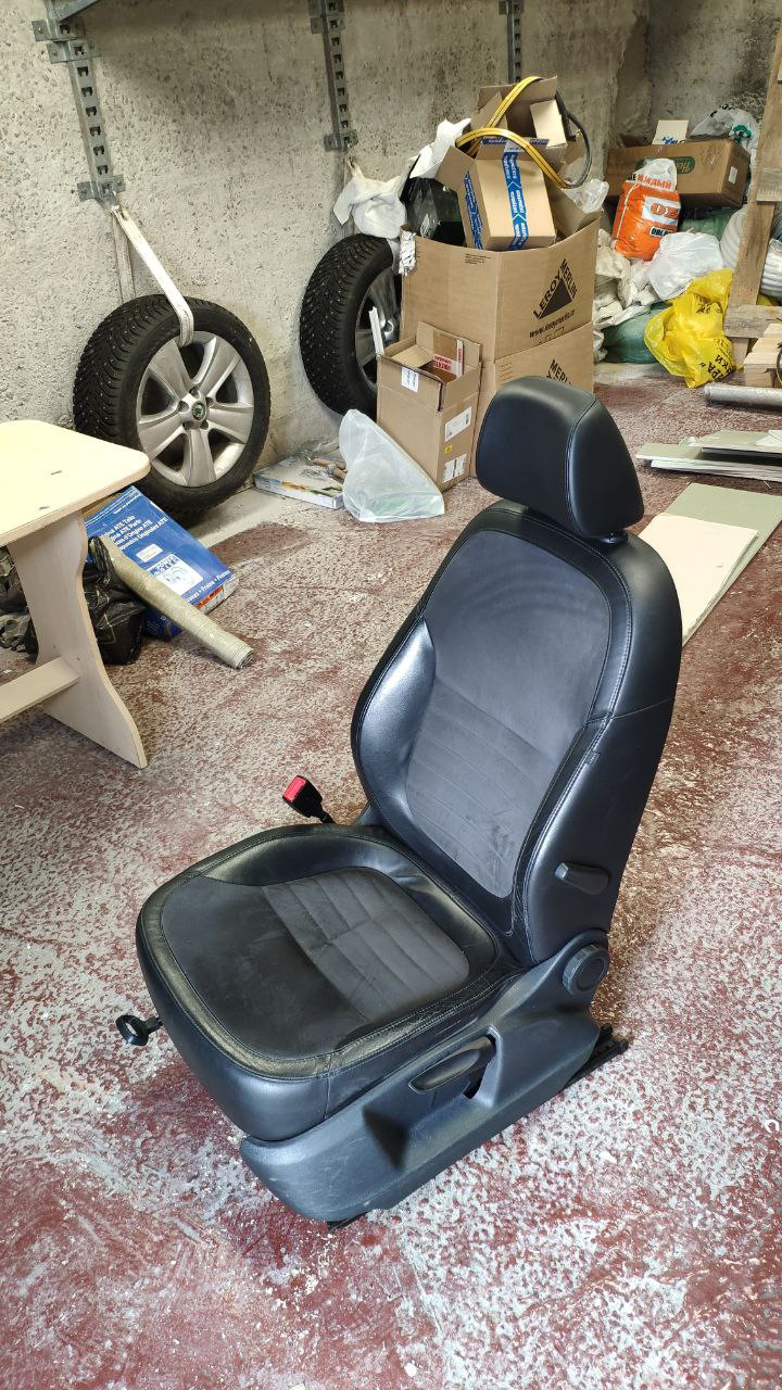 Открутил и затащил в гараж. — Skoda Yeti