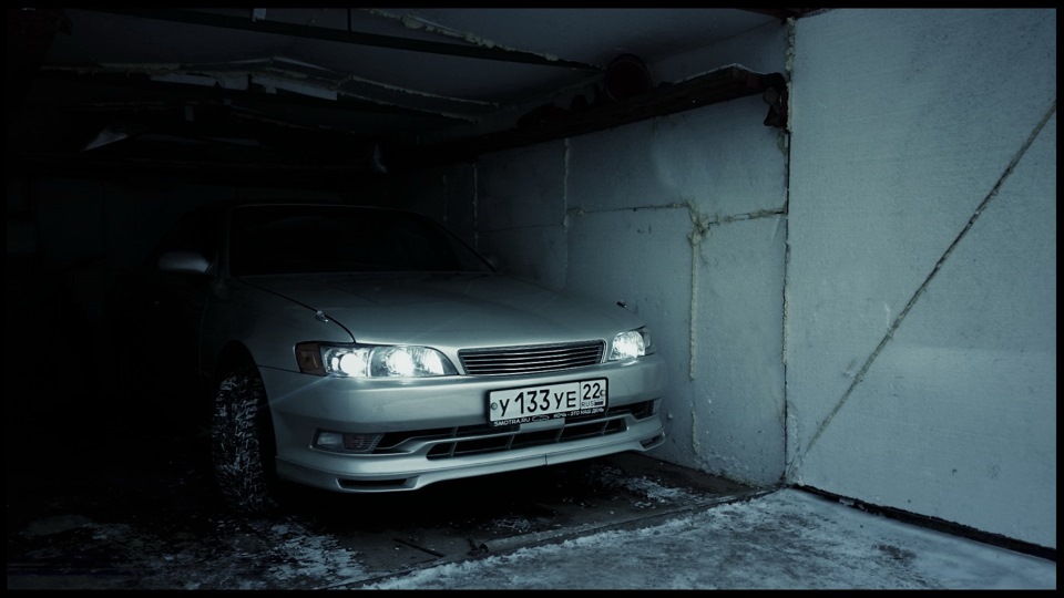 Бамепер+губа — Toyota Mark II (90), 2 л, 1995 года | кузовной ремонт ...