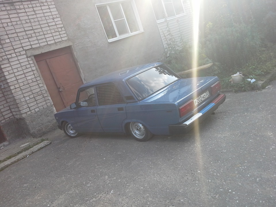 ---День после летней сходки или как заехать в гараж) — Lada 21070, 1,5 ...