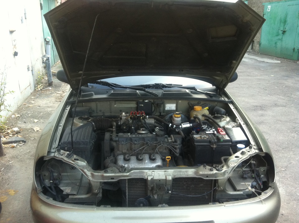 Линзы G5 + глазки + ксенон 4300К — Daewoo Lanos, 1,5 л, 2007 года ...