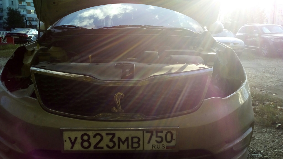 Би линзы Киа Рио — DRIVE2