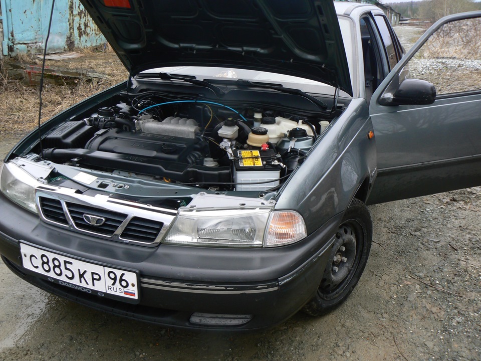 Переход из зимы в лето. Начало. — Daewoo Nexia, 1,5 л, 2005 года ...