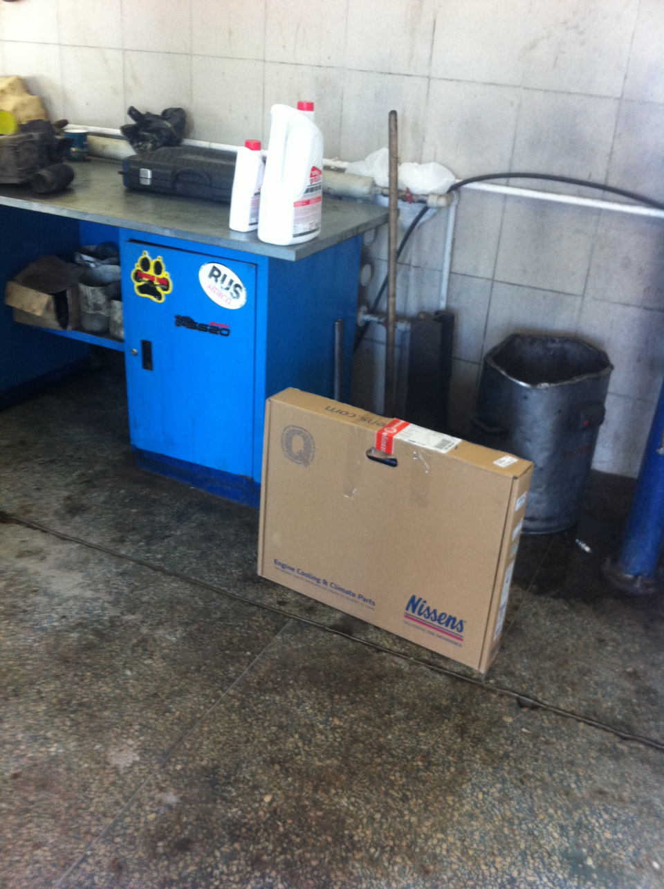 потек радиатор — Citroen C4 (1G), 1,6 л, 2010 года | визит на сервис ...