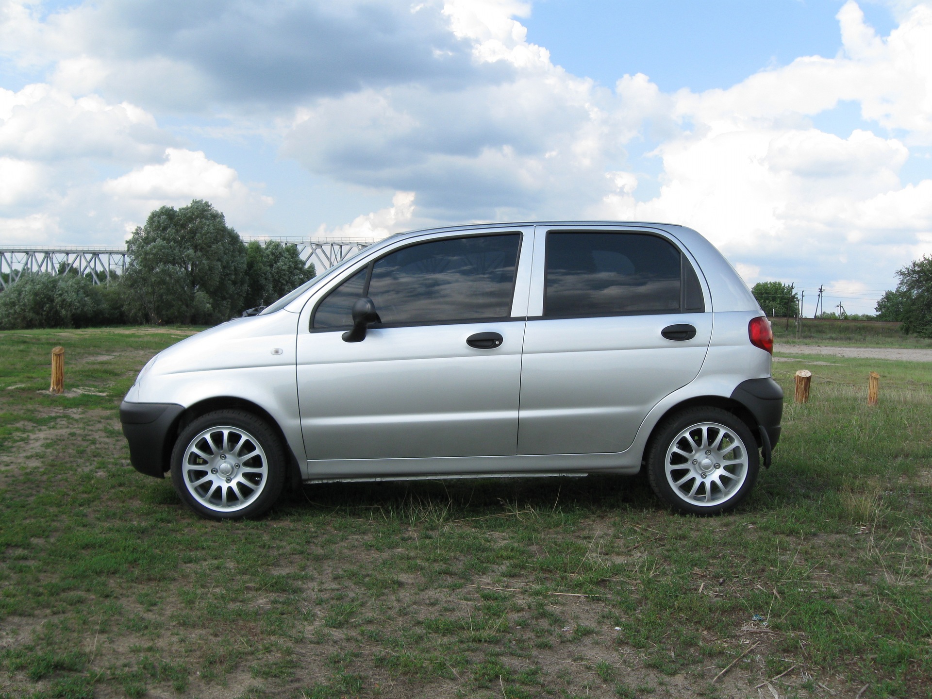 Daewoo Matiz на КРУТЫХ дисках