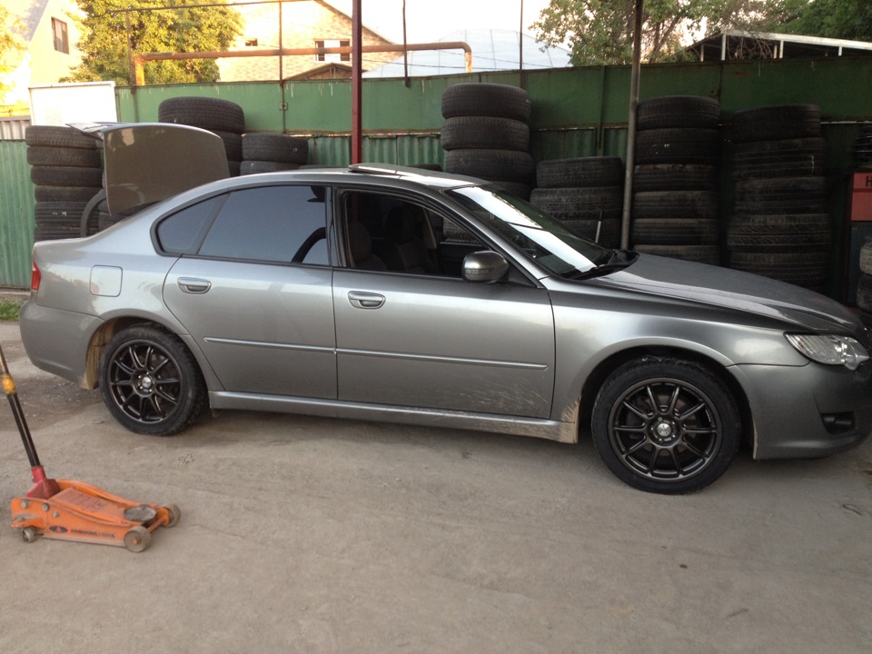 Все, переобулись =) — Subaru Legacy (BL/BP)
