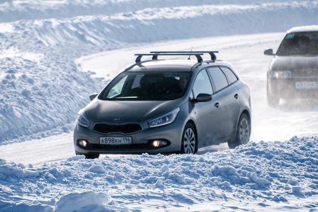 Kia Ceed SW путешествие Норвегия