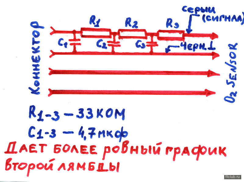 Электронная обманка лямбда зонда схема своими руками