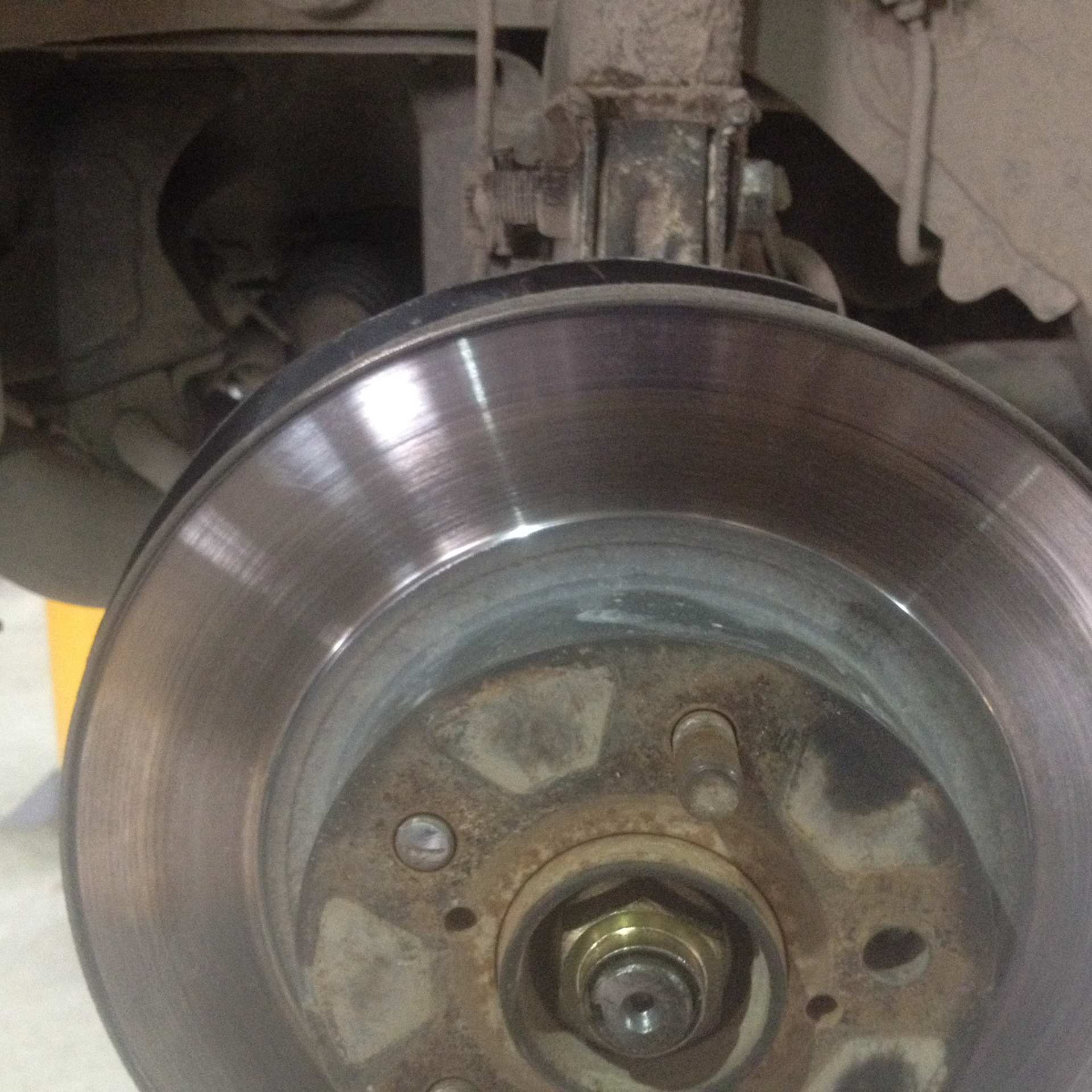 Расточка тормозного диска = наслаждение тишиной — Subaru Impreza (GD ...