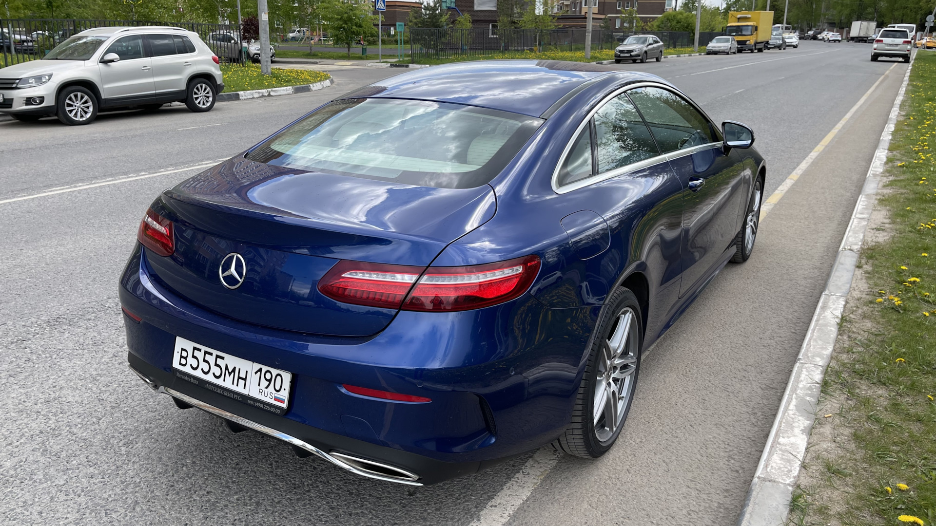 Mercedes-Benz E-class Coupe (C238) 2.0 бензиновый 2019 | Синий бриллиант на  DRIVE2