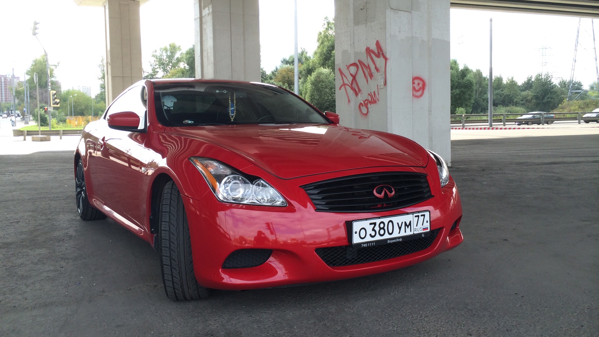 Infiniti G37 Coupe 3.7 бензиновый 2009 | Red&Hot на DRIVE2