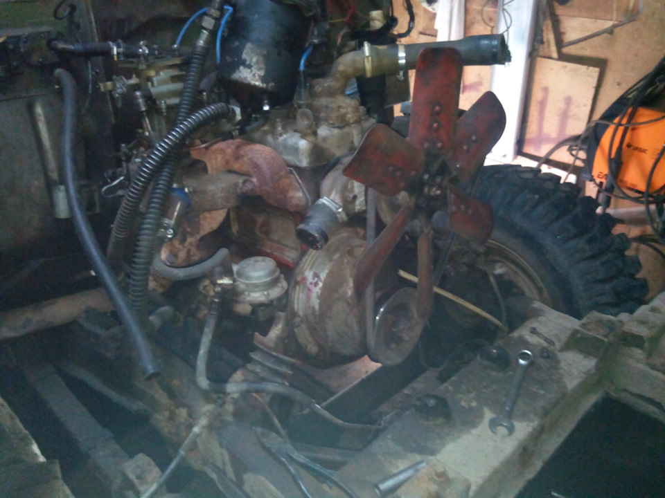 Реставрация Газ-69 ( демонтаж ) — DRIVE2