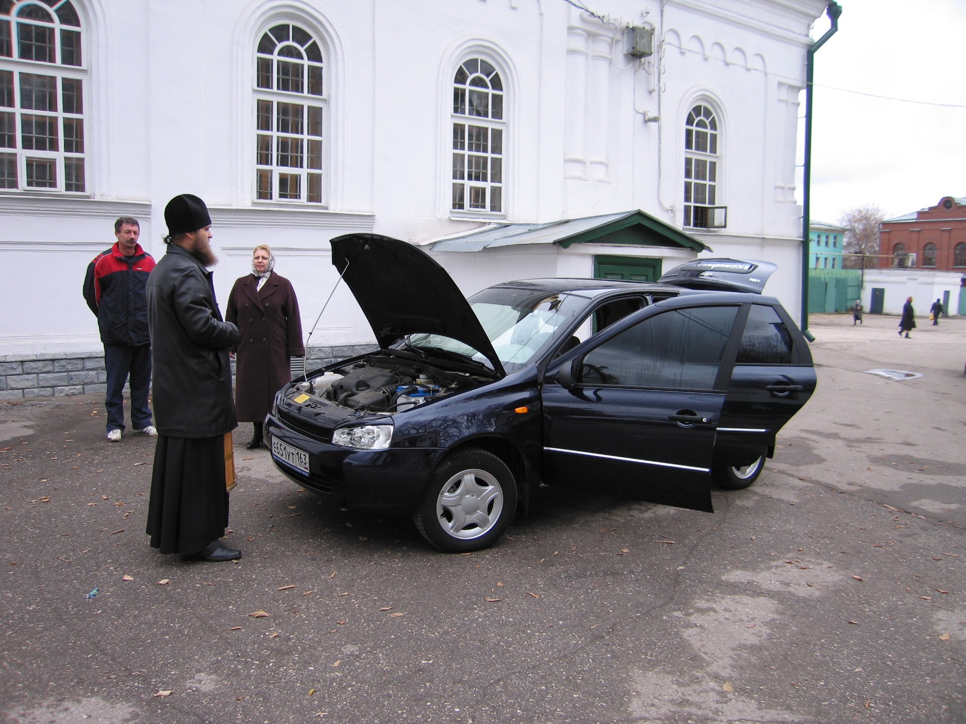 РЖАКА 1: История покупки и крестилище. — Lada Калина седан, 1,6 л, 2007  года | покупка машины | DRIVE2