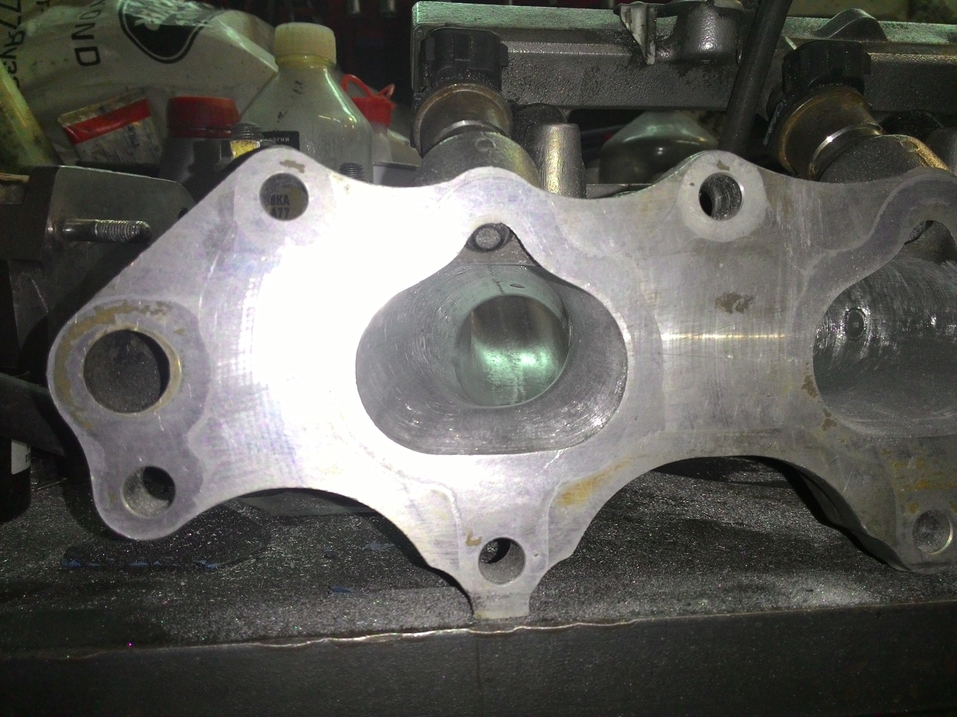 Портинг впускного коллектора + полировка — Honda Prelude (BB5, BB6, BB7 ...