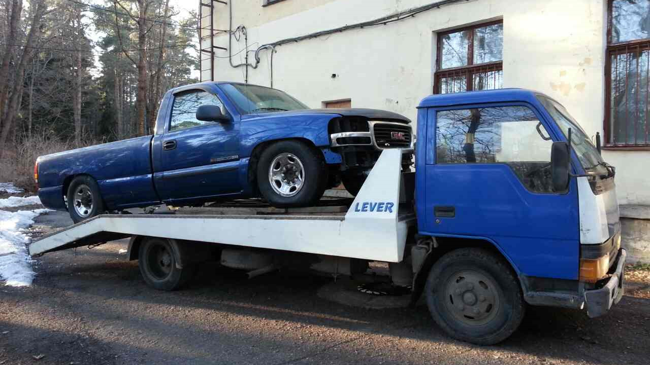 GMC Sierra (GMT800) 8.1 бензиновый 2004 | UltramarinE на DRIVE2