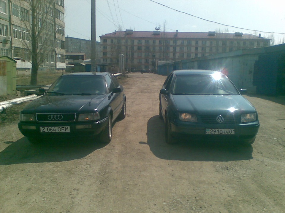 Установка титановых дисков и летней резины — Volkswagen Bora (1G), 1,6 ...