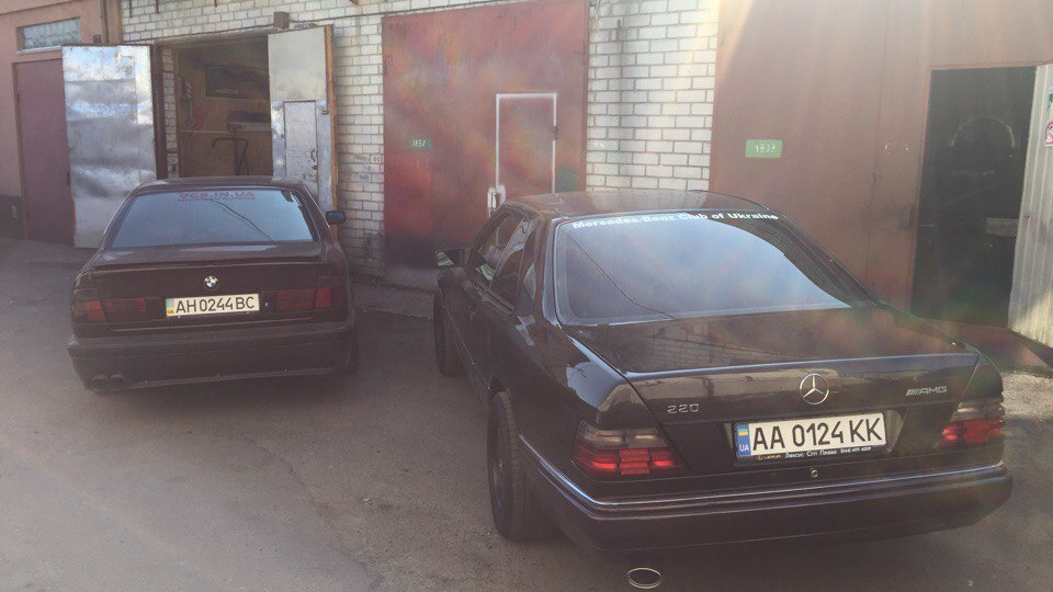 MercedesBenz Eclass Coupe (C124) 2.3 бензиновый 1995 классика