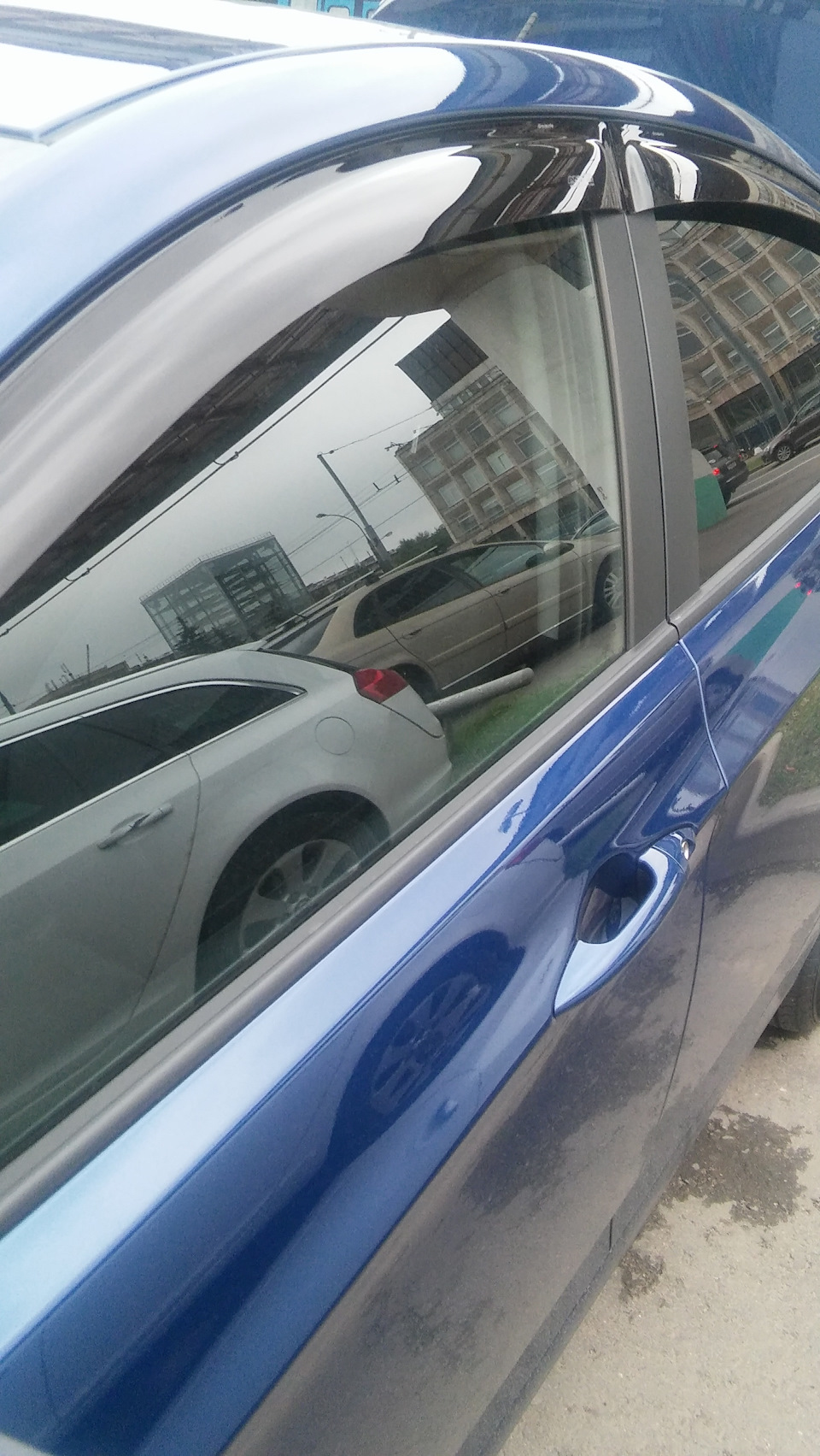 Дефлектор на окна — Hyundai Solaris (1G), 1,6 л, 2016 года | аксессуары ...