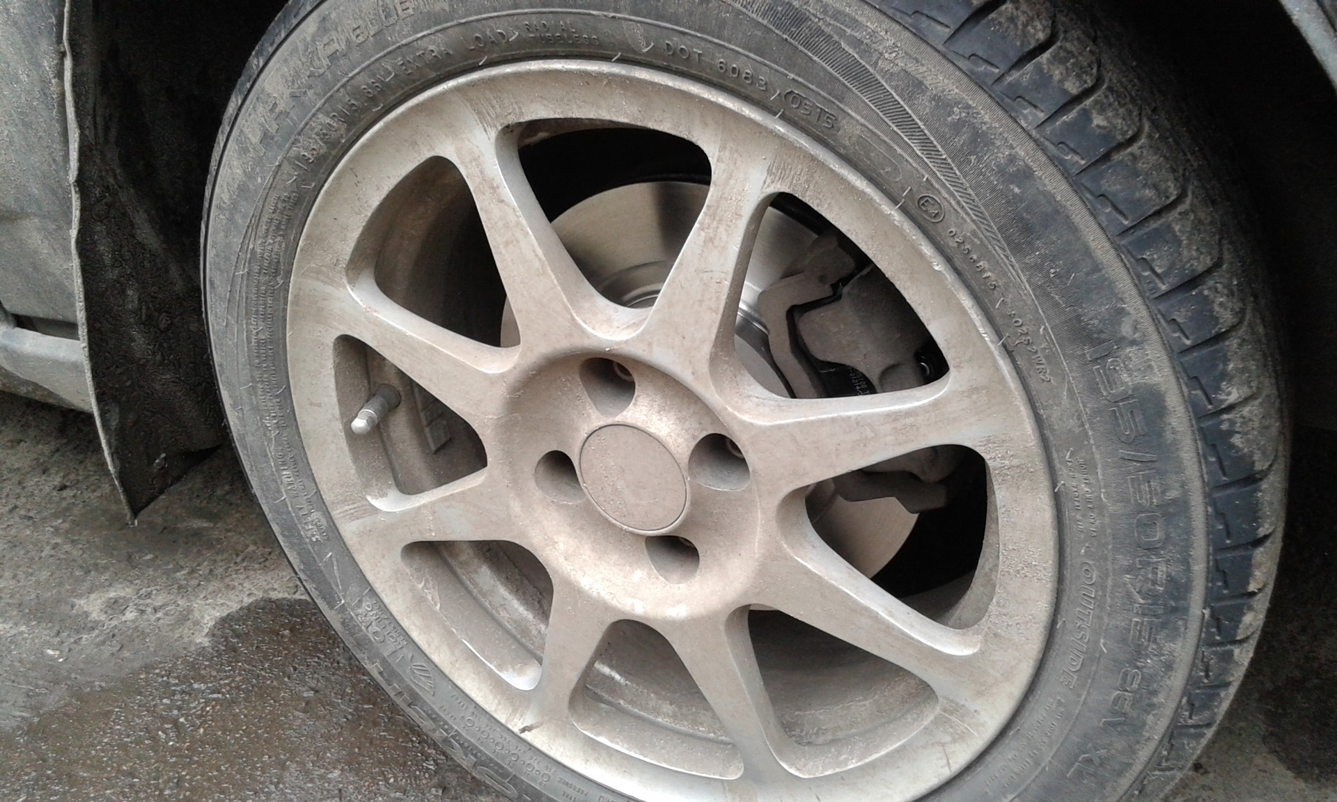 Вибрация при торможении. Задний правый подшипник. — Lada Приора седан ...