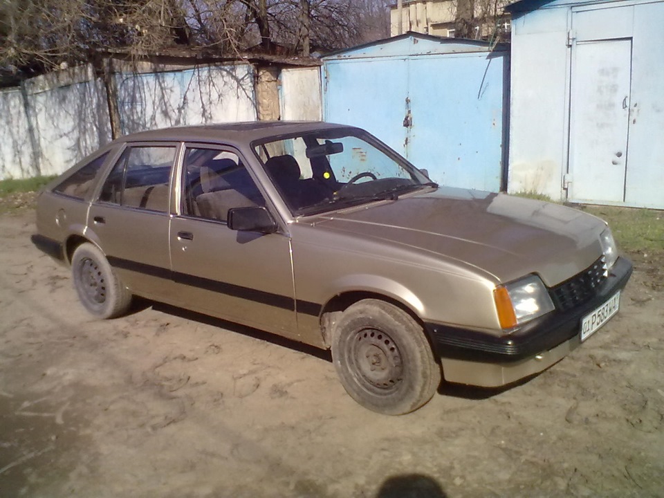 Опель аскона как снять