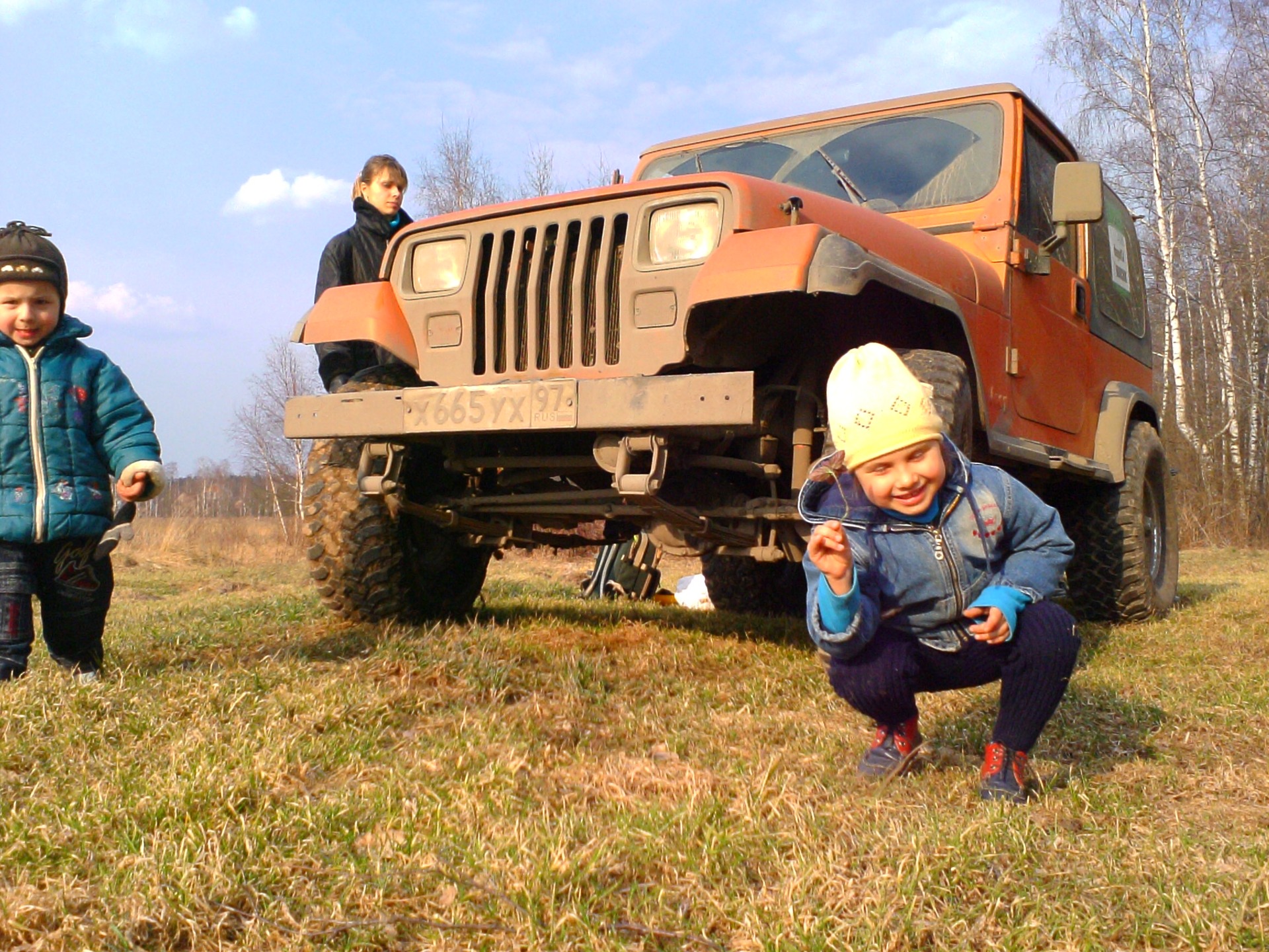 Совсем не новые фотографии, — Jeep Wrangler (YJ), 0,5 л, 1995 года | просто  так | DRIVE2